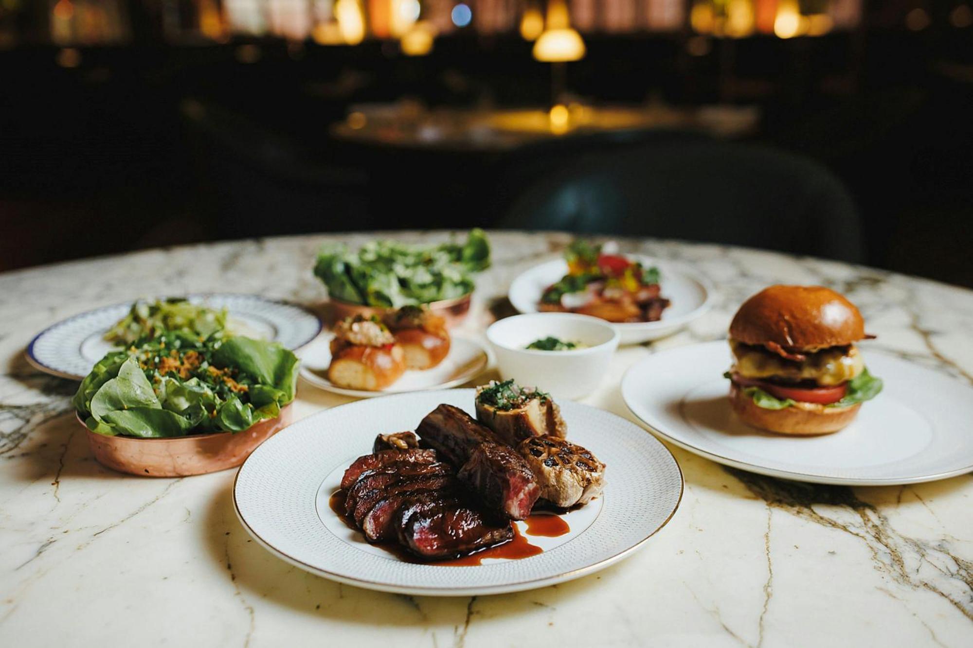 Stock Exchange Hotel, Manchester, Autograph Collection Экстерьер фото A selection of dishes at the restaurant